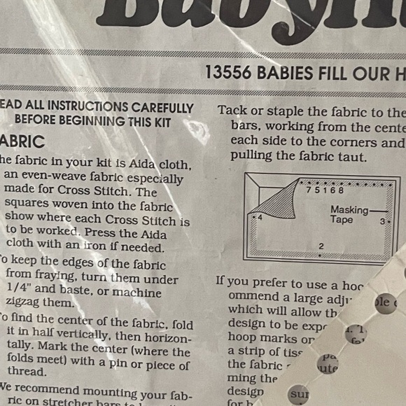 Sunset Baby Hugs Babies fill our hearts Counted Cross stitch new unopened - Picture 4 of 5